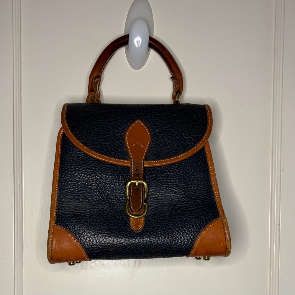 Vintage DOONEY AND BOURKE top handle leather bag - Picture 1 of 9